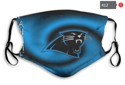 NFL Carolina Panthers Dust mask with filter
